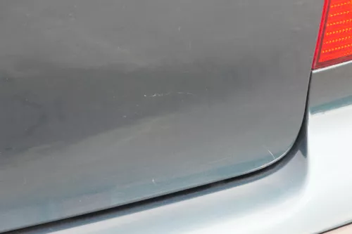 VW Polo 9N3 9N Heckklappe Kofferraumklappe Klappe grün LC6X - Scheibe (183645)