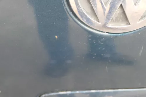 VW Polo 9N3 9N Heckklappe Kofferraumklappe Klappe grün LC6X - Scheibe (183645)