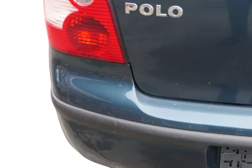 VW Polo 9N 9N3 Stoßstange Heckstoßstange hinten grün LC6X (183646)