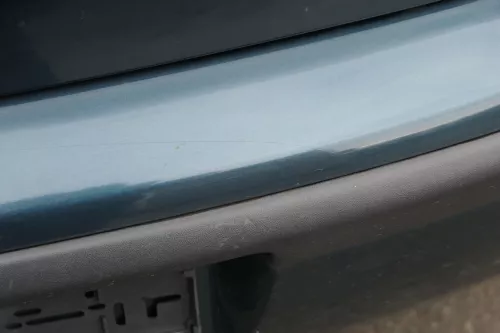 VW Polo 9N 9N3 Stoßstange Heckstoßstange hinten grün LC6X (183646)