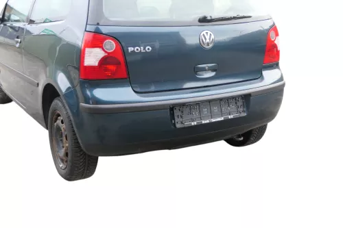 VW Polo 9N 9N3 Stoßstange Heckstoßstange hinten grün LC6X (183646)