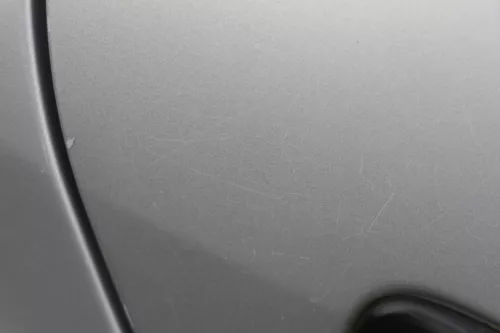 Skoda Fabia 6Y Limousine Schrägheck Tür hinten rechts grau silber LF7T diamantsi (183660)