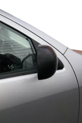 Skoda Fabia 6Y mechanischer Spiegel Außenspiegel rechts grau schwarz matt Glas (183661)