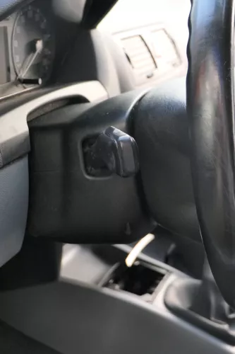 Fabia 6Y Lenkrad 4-Speichen 6Y0419091C E74 Leder Lederlenkrad -ohne Airbag (183672)