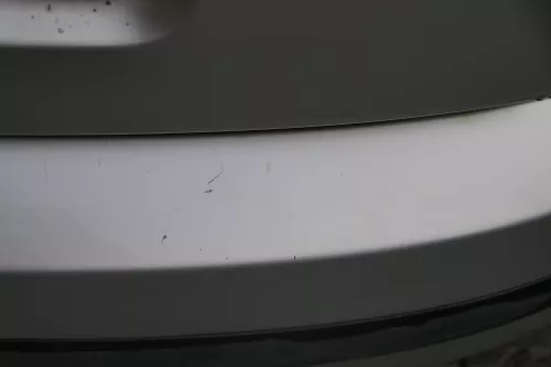 Skoda Fabia 6Y Schrägheck Stoßstange hinten Heckstoßstange grau silber LF7T (183678)