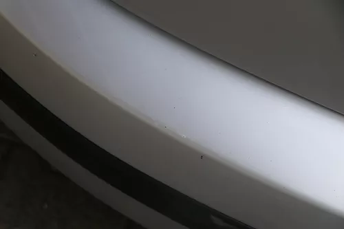 Skoda Fabia 6Y Schrägheck Stoßstange hinten Heckstoßstange grau silber LF7T (183678)