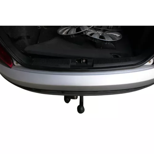 Skoda Fabia 6Y Schrägheck Stoßstange hinten Heckstoßstange grau silber LF7T (183678)