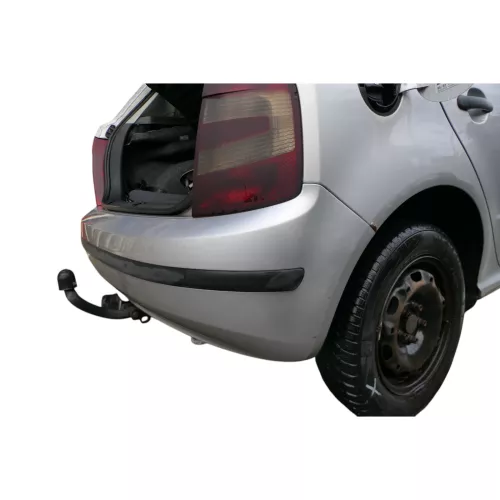 Skoda Fabia 6Y Schrägheck Stoßstange hinten Heckstoßstange grau silber LF7T (183678)