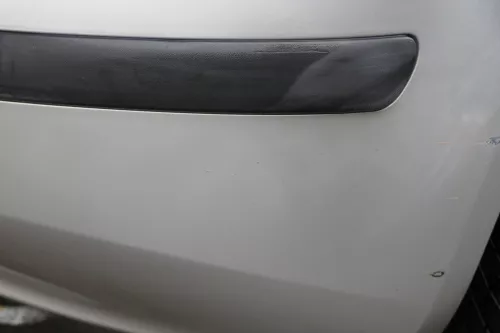 Skoda Fabia 6Y Schrägheck Stoßstange hinten Heckstoßstange grau silber LF7T (183678)