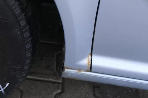 VW Bora Kotflügel vorne links original 1J5821021 - blau LB5S (183689)