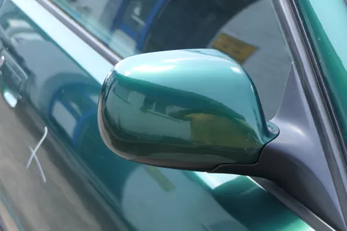 Audi A4 B5 Spiegel Außenspiegel rechts elektrisch grün LZ6L