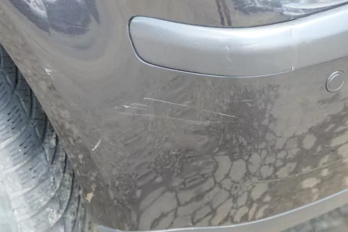 VW Polo 9N 9N3 Stoßstange Heckstoßstange hinten schwarz LC9Z - Einparkhilfe PDC (183798)