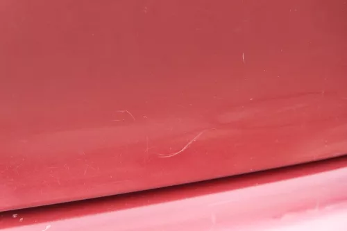 VW Polo 9N3 9N Heckklappe Kofferraumklappe Klappe rot LC3R - Scheibe (183816)