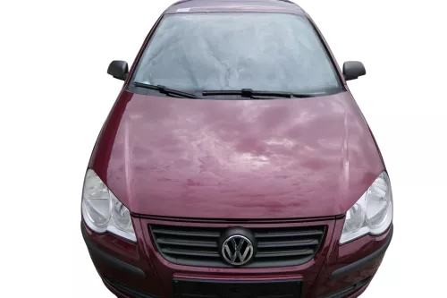 VW Polo 9N3 Cross Motorhaube KLappe vorne rot LC3R