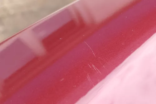 VW Polo 9N3 Cross Motorhaube KLappe vorne rot LC3R (183823)