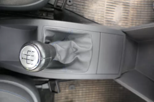 VW Polo 9N 9N3 Schaltknauf Schaltsack Schaltung 6Q1711113G Leder schwarz (183827)