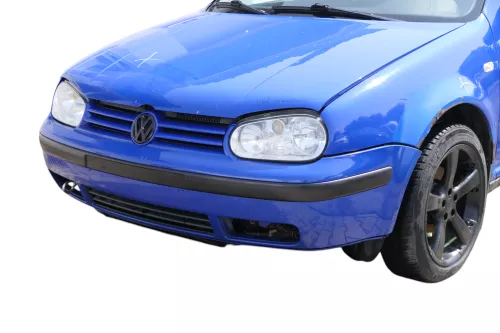 VW Golf 4 1J Stoßstange vorne Stoßfänger vorn blau LW5Z (183849)