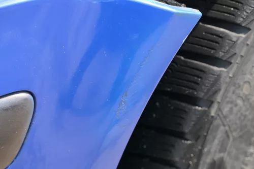 VW Golf 4 1J Stoßstange vorne Stoßfänger vorn blau LW5Z (183849)