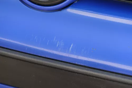 VW Golf 4 1J Stoßstange vorne Stoßfänger vorn blau LW5Z (183849)