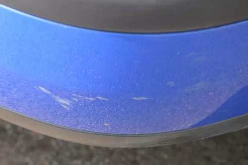 VW Golf 4 Bora Kombi Stoßstange hinten Heckstoßstange Stoßfänger blau LW5Z (183854)