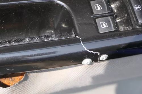 1x Golf 4 Bora Türverkleidung Verkleidung Tür vorne links 4/5-Türer grau (183855)