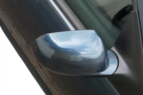 VW Golf 4 Bora elektrischer Spiegel vorne rechts Außenspiegel grün LC6X Glas (183869)