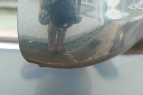 VW Golf 4 Bora elektrischer Spiegel vorne rechts Außenspiegel grün LC6X Glas (183869)