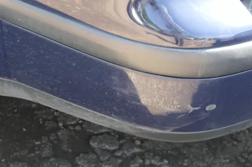 VW Golf 4 Bora Kombi Stoßstange hinten Heckstoßstange Stoßfänger blau LA5G (183899)