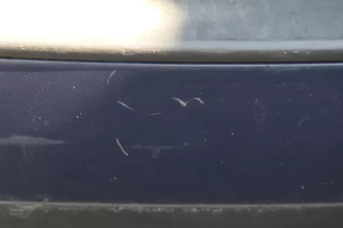 VW Golf 4 Bora Kombi Stoßstange hinten Heckstoßstange Stoßfänger blau LA5G (183899)