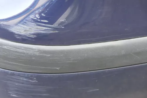 VW Golf 4 Bora Kombi Stoßstange hinten Heckstoßstange Stoßfänger blau LA5G (183899)