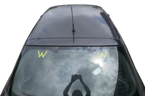 A3 8L bis Bj.ca1999 Heckklappe Kofferraumklappe Klappe hinten schwarz LZ9U Schei (183959)