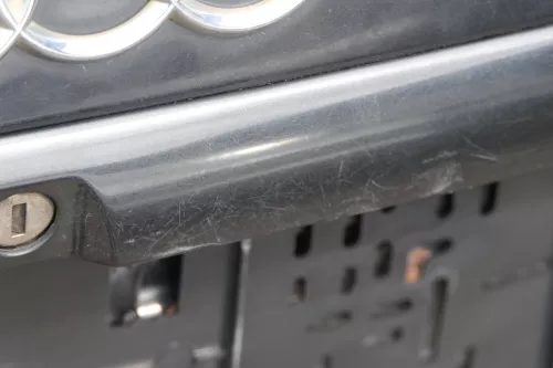 A3 8L bis Bj.ca1999 Heckklappe Kofferraumklappe Klappe hinten schwarz LZ9U Schei (183959)