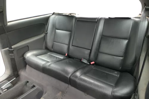 A3 8L Sitz Sitze hint Rückbank Rücksitzbank Sitzfläche Leder schwarz ohneKopfstü