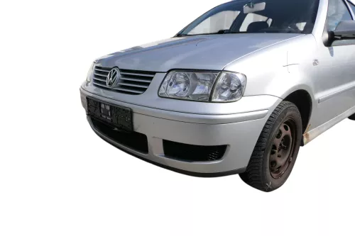 VW Polo 6N2 Stoßstange vorne Frontstoßstange Stoßfänger silber LA7W (183984)