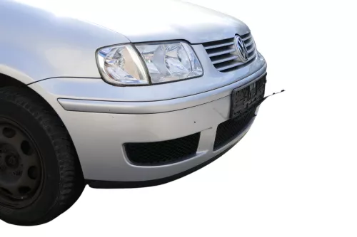 VW Polo 6N2 Stoßstange vorne Frontstoßstange Stoßfänger silber LA7W (183984)
