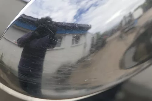 VW Golf 5 1K elektrischer Spiegel Außenspiegel rechts mit Blinker schwarz L041 (184030)