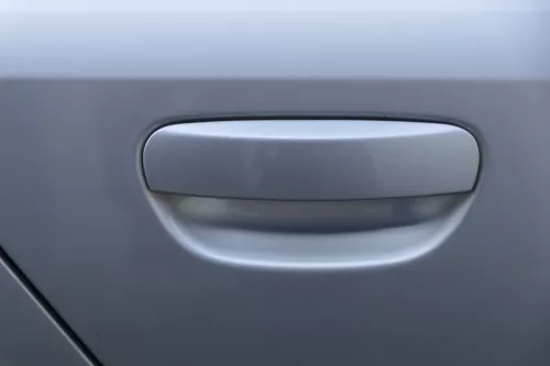 Audi A4 B6 8E nur Türblatt Tür hinten rechts silber LY7W Kombi+Limo (184052)