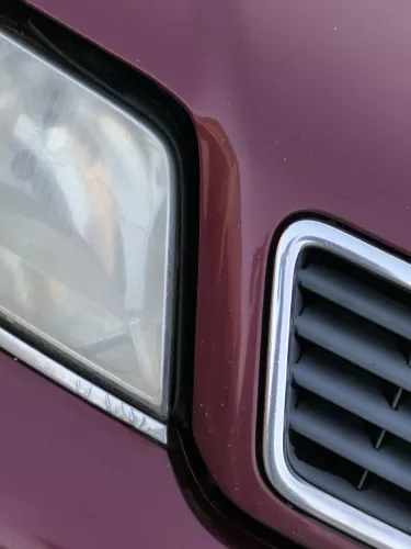 Audi A6 4B Motorhaube Klappe vorn (bis ca. Ende 2001) rot LZ3L mit Grill (184084)