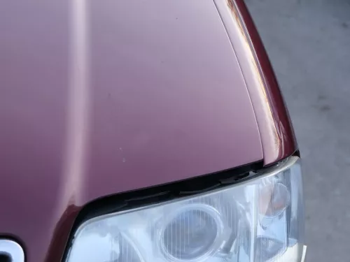 Audi A6 4B Motorhaube Klappe vorn (bis ca. Ende 2001) rot LZ3L mit Grill (184084)