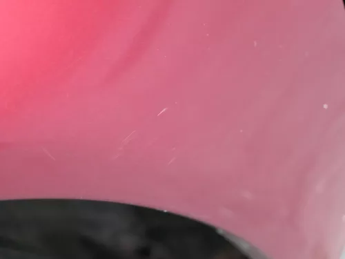 Audi A6 4B Kotflügel vorne links rot LZ3L (bis ca.Mitte 2001 passend   - DELLE (184087)