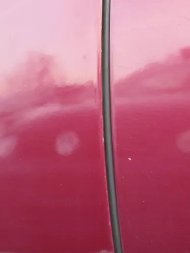 Audi A6 4B C5 Tür nur Türblatt vorne links Fahrertür rot LZ3L - ohne Anbauteile (184088)