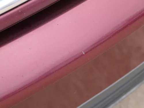 Audi A6 4B Frontstoßstange Stoßstange vorn vorne Stoßfänger LZ3L rot SWR (184092)