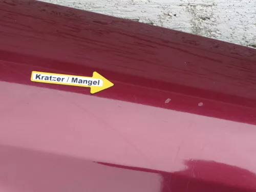 Audi A6 4B Kotflügel vorne rechts rot LZ3L (bis ca.Mitte 2001 passend (184101)