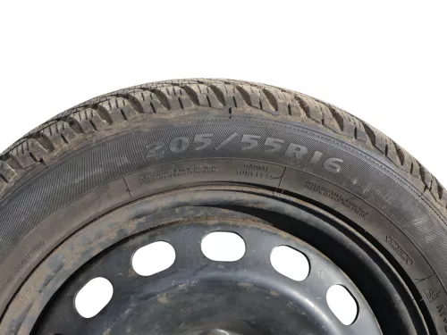 4x Audi A4 8E A6 4B Felgen 205/55 R16 91H Winterreifen Reifen 4-8mm (184143)