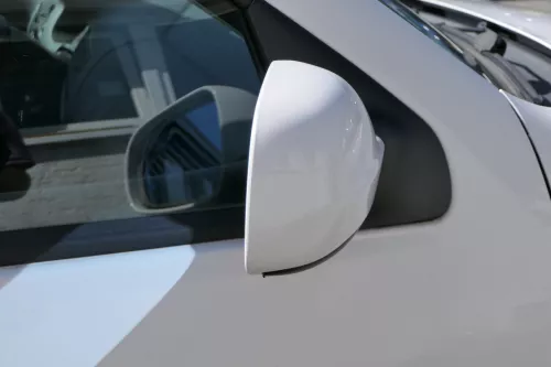 VW Golf 4 Bora elektrischer Spiegel vorne rechts Außenspiegel weiß LB9A Glas (184149)