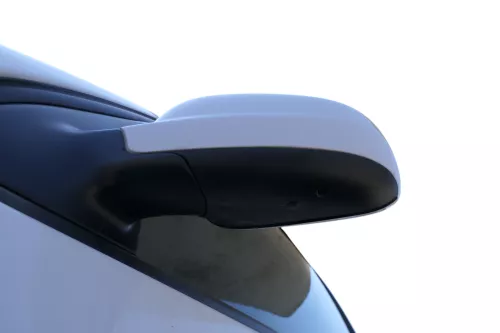 VW Lupo Arosa elektrischer Spiegel Außenspiegel links weiß LB9A (184166)