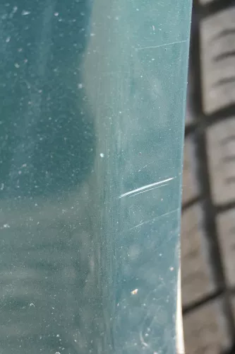 VW Bora Stoßstange vorne Frontstoßstange Stoßfänger vorn grün LC6M SWR (184177)