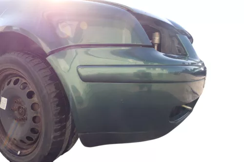 VW Bora Stoßstange vorne Frontstoßstange Stoßfänger vorn grün LC6M SWR (184177)