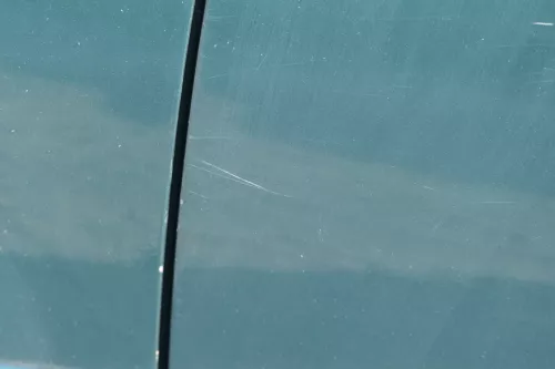 VW Golf 4 Bora Tür hinten links nur Kombi / Variant grün LC6M - ohne Anbauteile (184182)