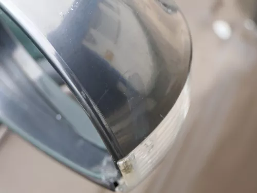 Golf Variant Kombi AJ5 elektrischer Spiegel Außenspiegel rechts schwarz BILDER! (184218)